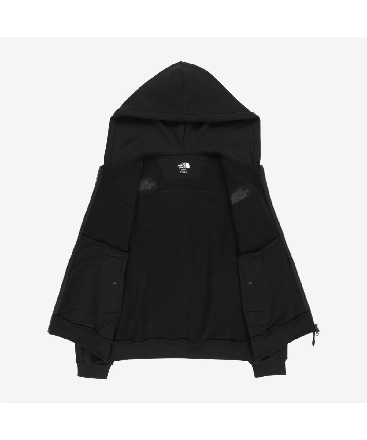 노스페이스(THE NORTH FACE) NJ5JS54K 엣지라인 후드 집업 BLACK