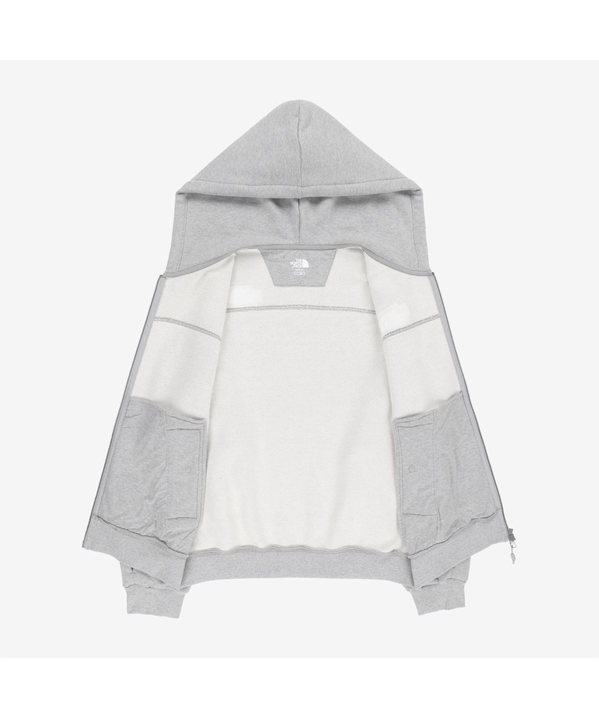 노스페이스(THE NORTH FACE) NJ5JS54J 엣지라인 후드 집업 MELANGE_GREY