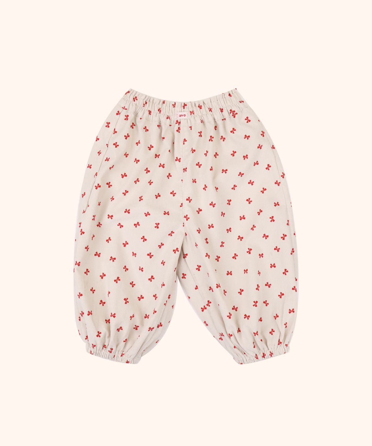 아보(AVO) RIBBON COZY PANTS_IVORY