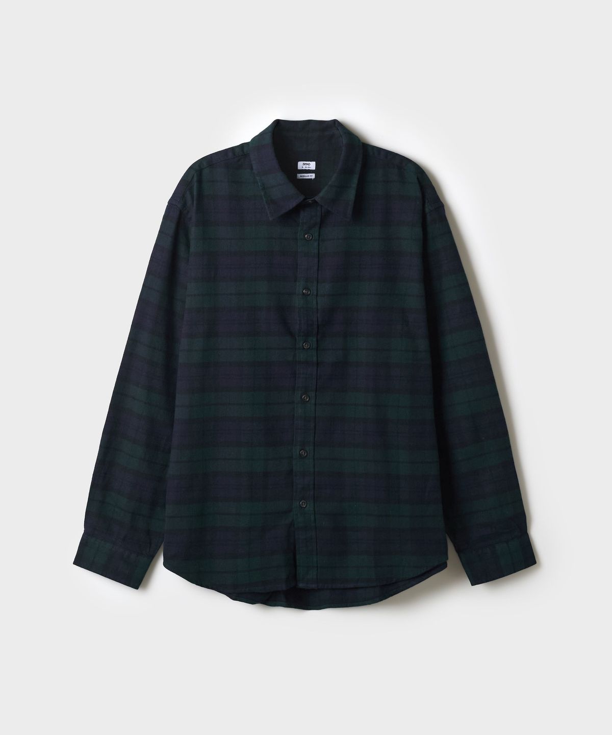 스파오(SPAO) 레귤러핏 플란넬 셔츠_SPYWG4TCS1