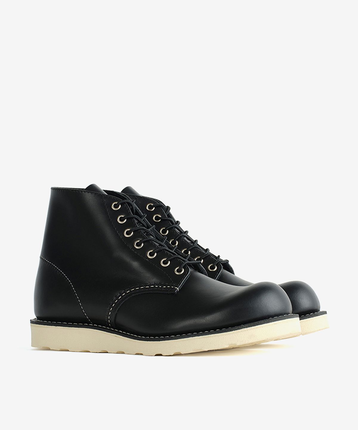 레드윙(REDWING) 6인치 라운드토 8165 - 블랙 크롬