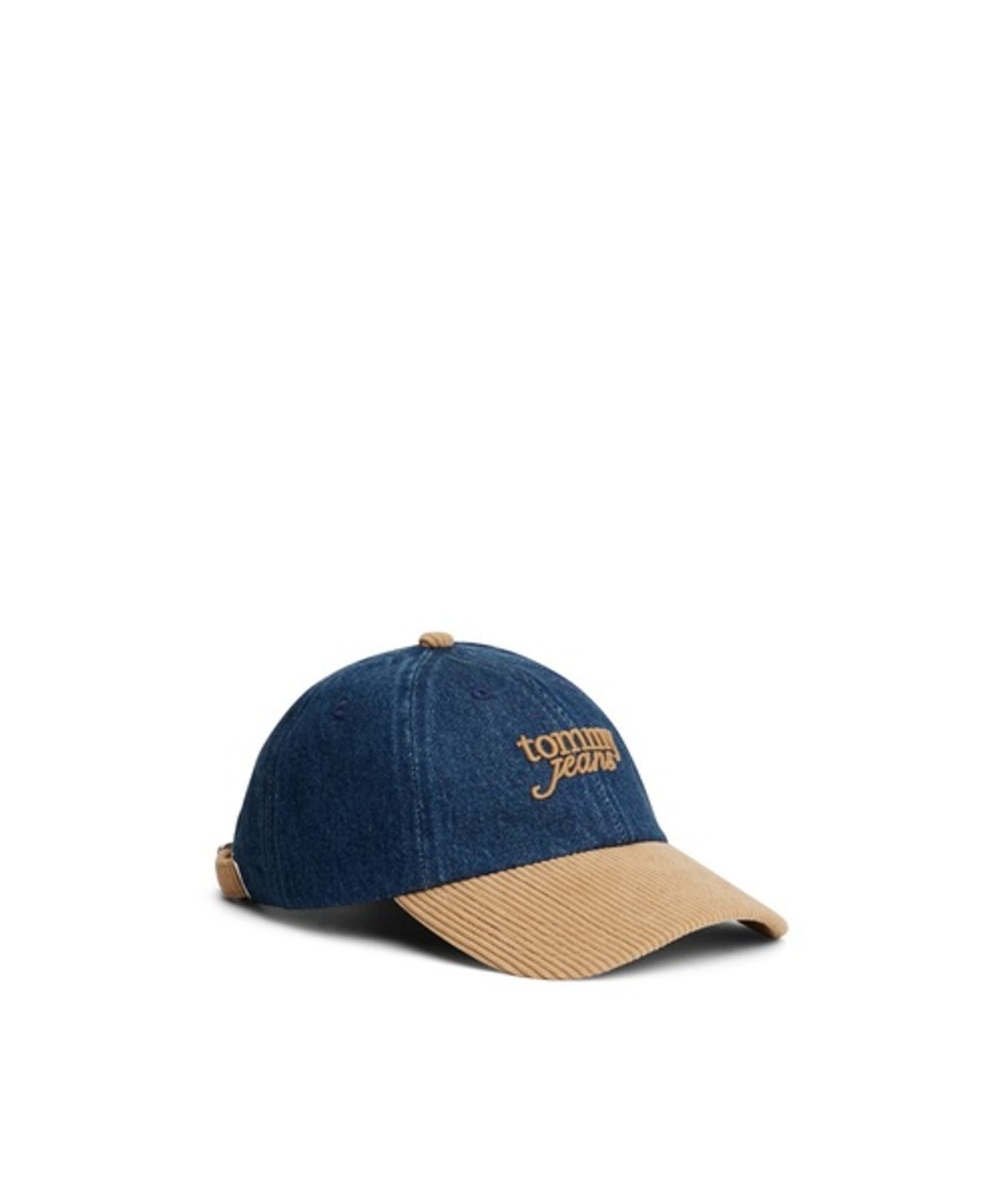 타미진스(TOMMY JEANS) 데님 스크립트 볼캡