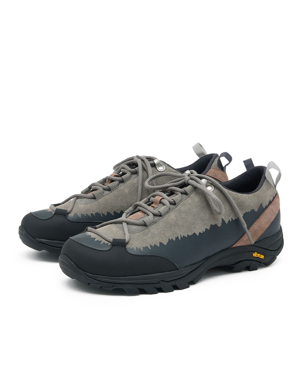 네거티브쓰리(NEGATIVETHREE) NUSAL VIBRAM Trail Sneakers_Greige