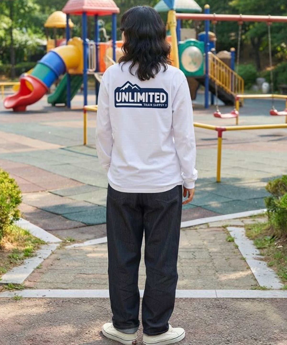 언리미트(UNLIMIT) TRAIN LONG SLEEVE (U26DTTS16W)