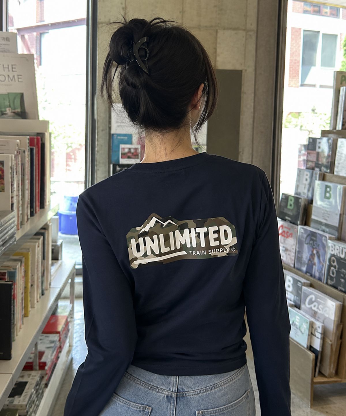언리미트(UNLIMIT) TRAIN LONG SLEEVE (U26DTTS16W)