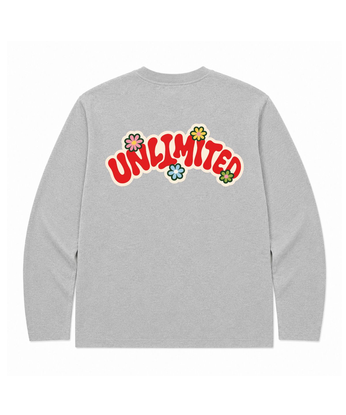 언리미트(UNLIMIT) CARTOON FLOWER LONG SLEEVE (U26DTTS15W)