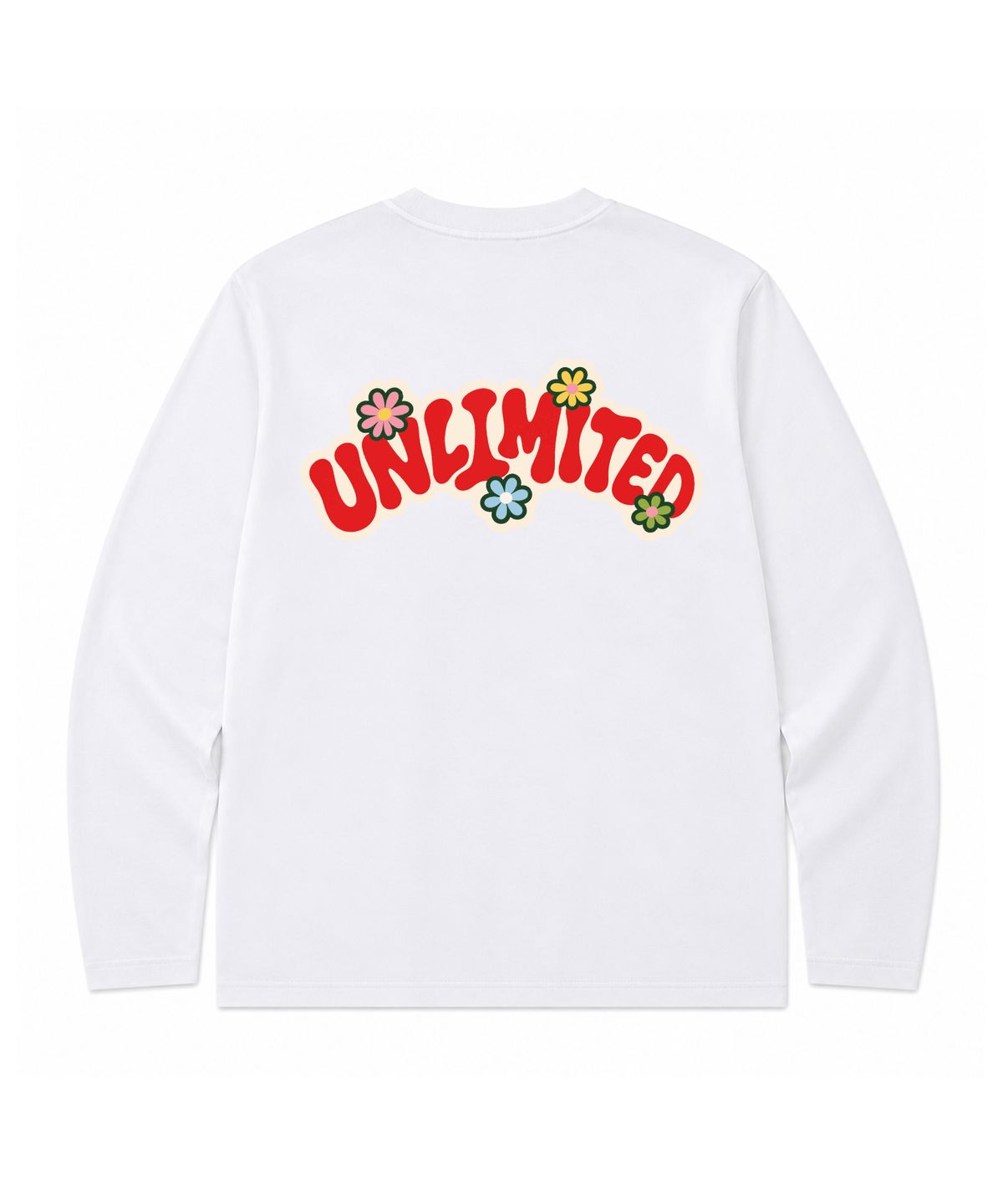 언리미트(UNLIMIT) CARTOON FLOWER LONG SLEEVE (U26DTTS15W)