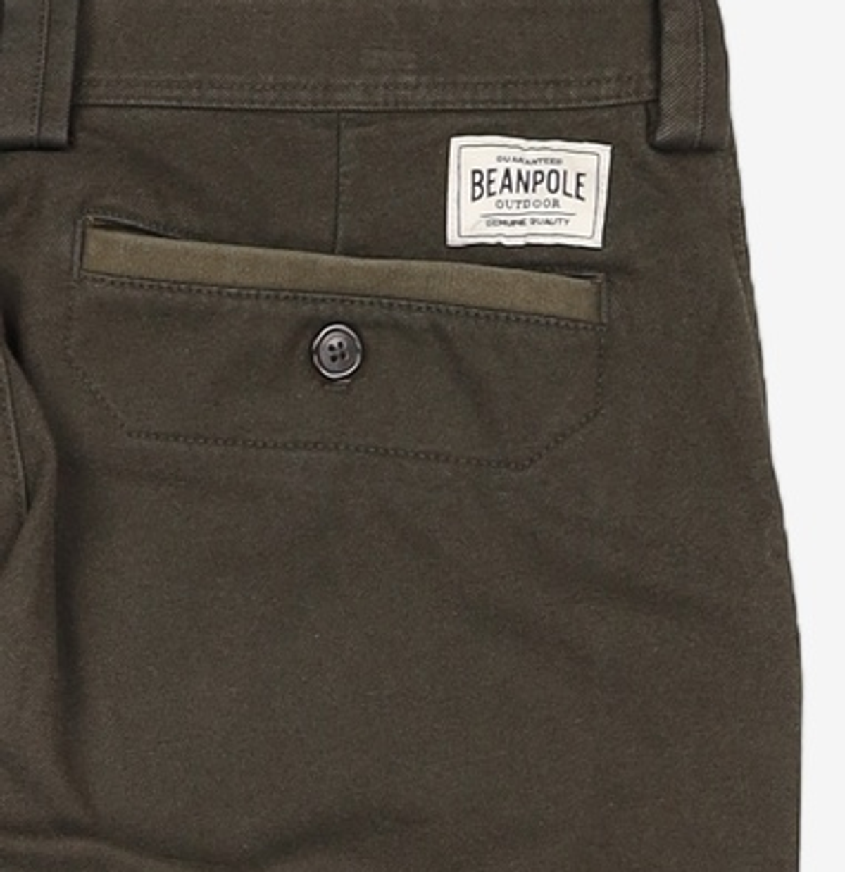 빈폴아웃도어(BEANPOLE OUTDOOR) [빈폴 아웃도어] 카키 남성 기모 치노 팬츠 (BO6921D01H) 82-102