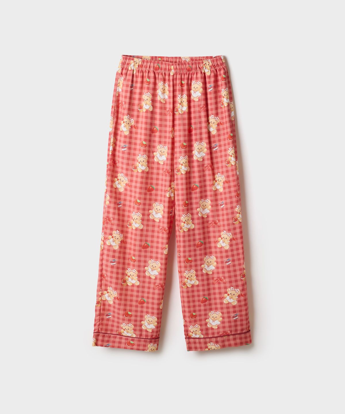스파오(SPAO) [버터베어] 긴팔 파자마(Red)_SPPPG49U15