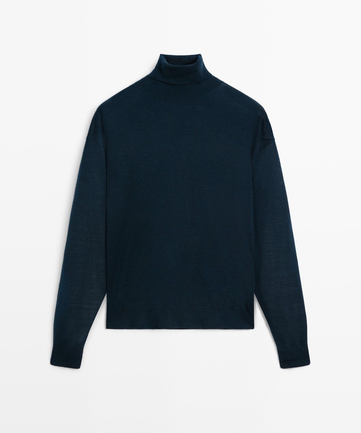 마시모두띠(MASSIMO DUTTI) 100% 울 터틀넥 니트 스웨터