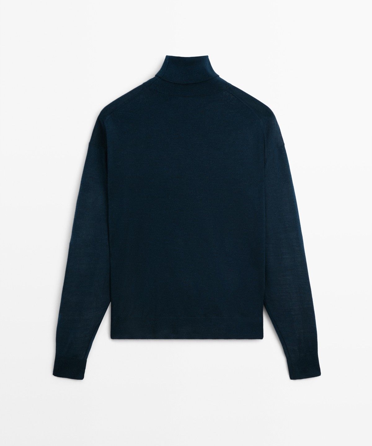 마시모두띠(MASSIMO DUTTI) 100% 울 터틀넥 니트 스웨터