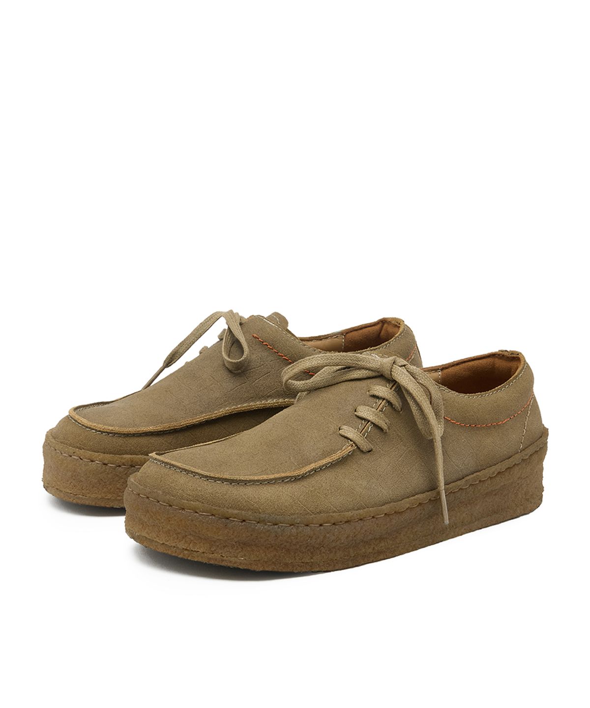 네거티브쓰리(NEGATIVETHREE) Side Lace up Mocca_Khaki Beige