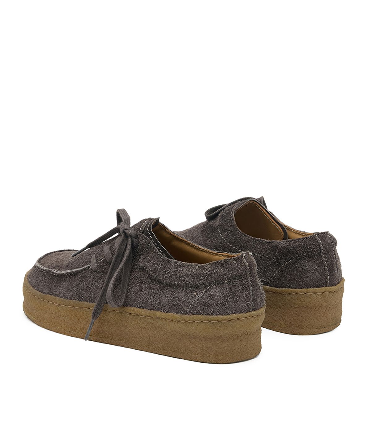 네거티브쓰리(NEGATIVETHREE) Side Lace up Mocca_Buffalo Brown
