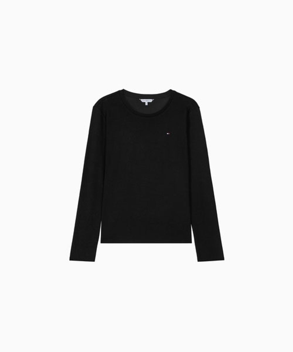 타미힐피거(TOMMY HILFIGER) 슬림 크루넥 롱슬리브 티셔츠 (T22G6TTO001WT2BDS)