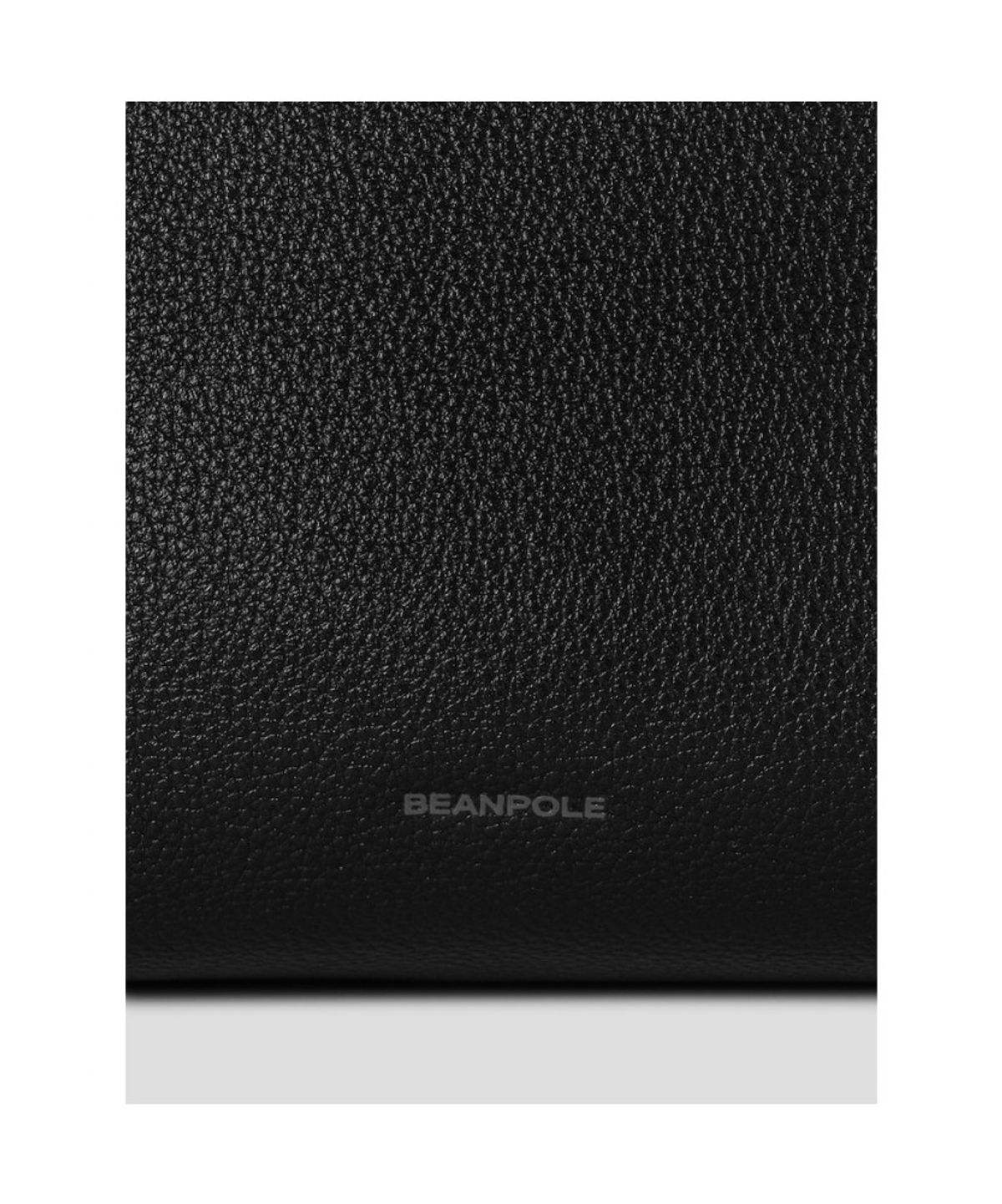 빈폴 액세서리(BEANPOLE ACCESSORY) 비엔 가죽 투핸들 토트백 - 블랙