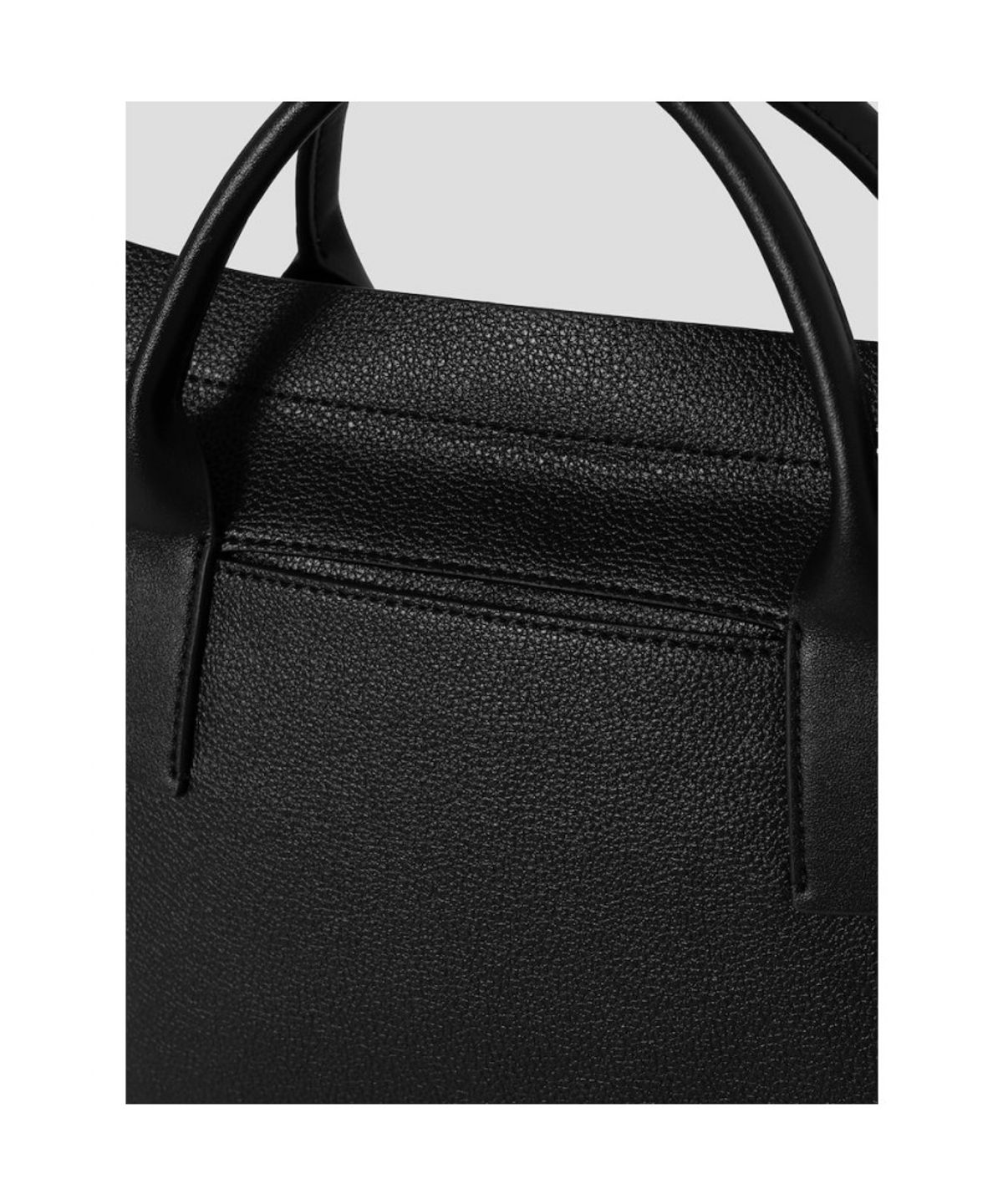 빈폴 액세서리(BEANPOLE ACCESSORY) 비엔 가죽 투핸들 토트백 - 블랙