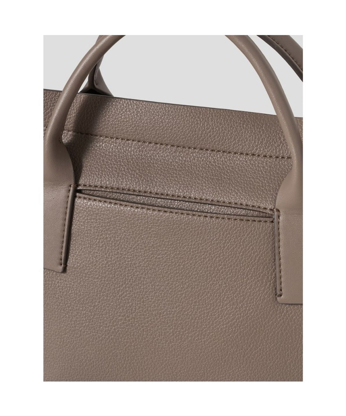 빈폴 액세서리(BEANPOLE ACCESSORY) 비엔 가죽 투핸들 토트백 - 베이지