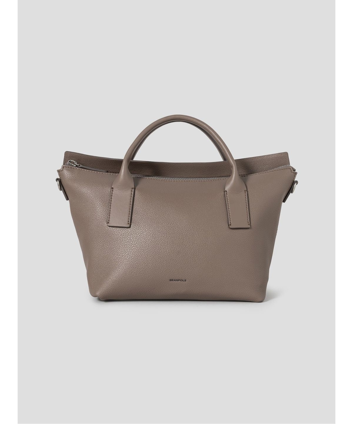 빈폴 액세서리(BEANPOLE ACCESSORY) 비엔 가죽 투핸들 토트백 - 베이지