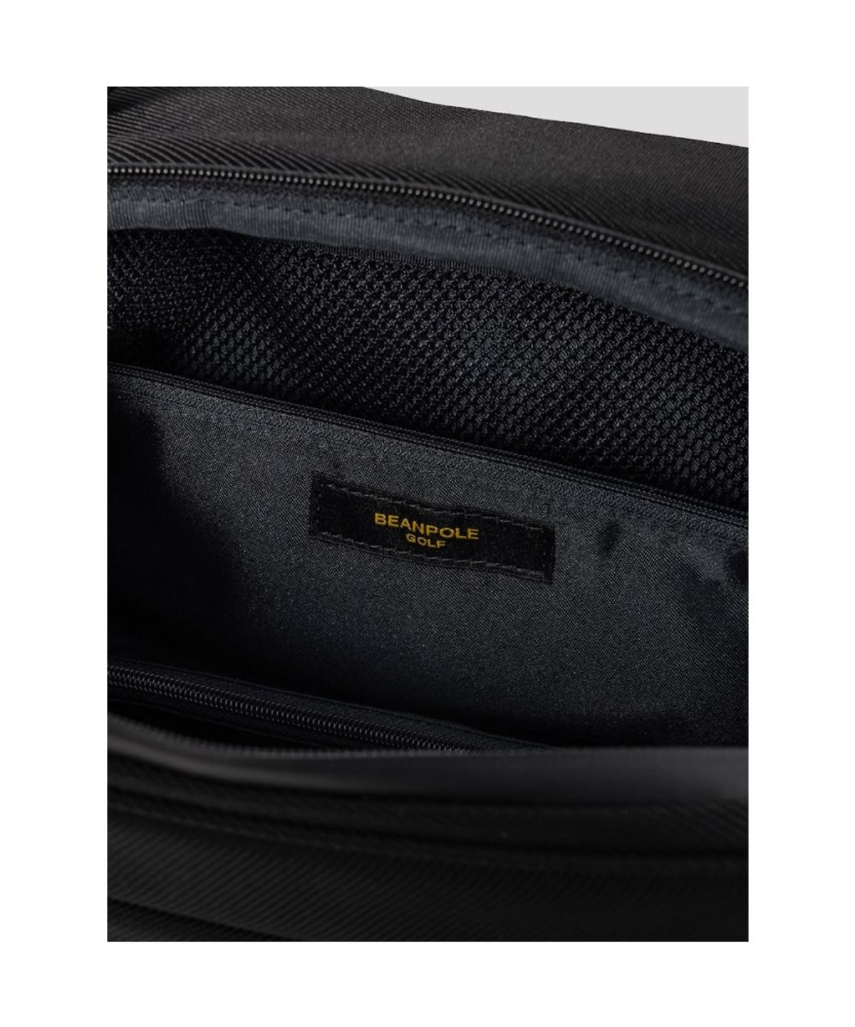 빈폴 액세서리(BEANPOLE ACCESSORY) 남성 와이드 오픈 파우치 - 블랙