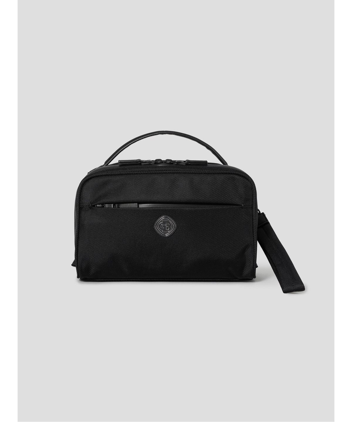 빈폴 액세서리(BEANPOLE ACCESSORY) 남성 와이드 오픈 파우치 - 블랙