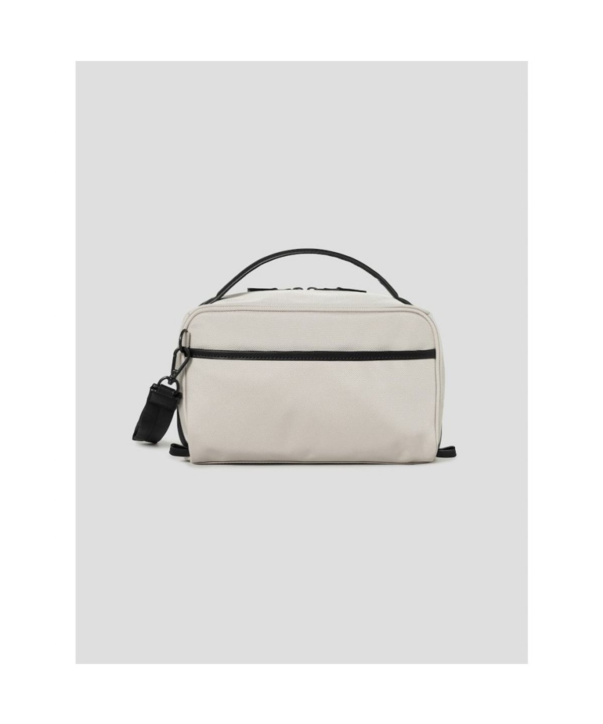 빈폴 액세서리(BEANPOLE ACCESSORY) 남성 와이드 오픈 파우치 - 베이지
