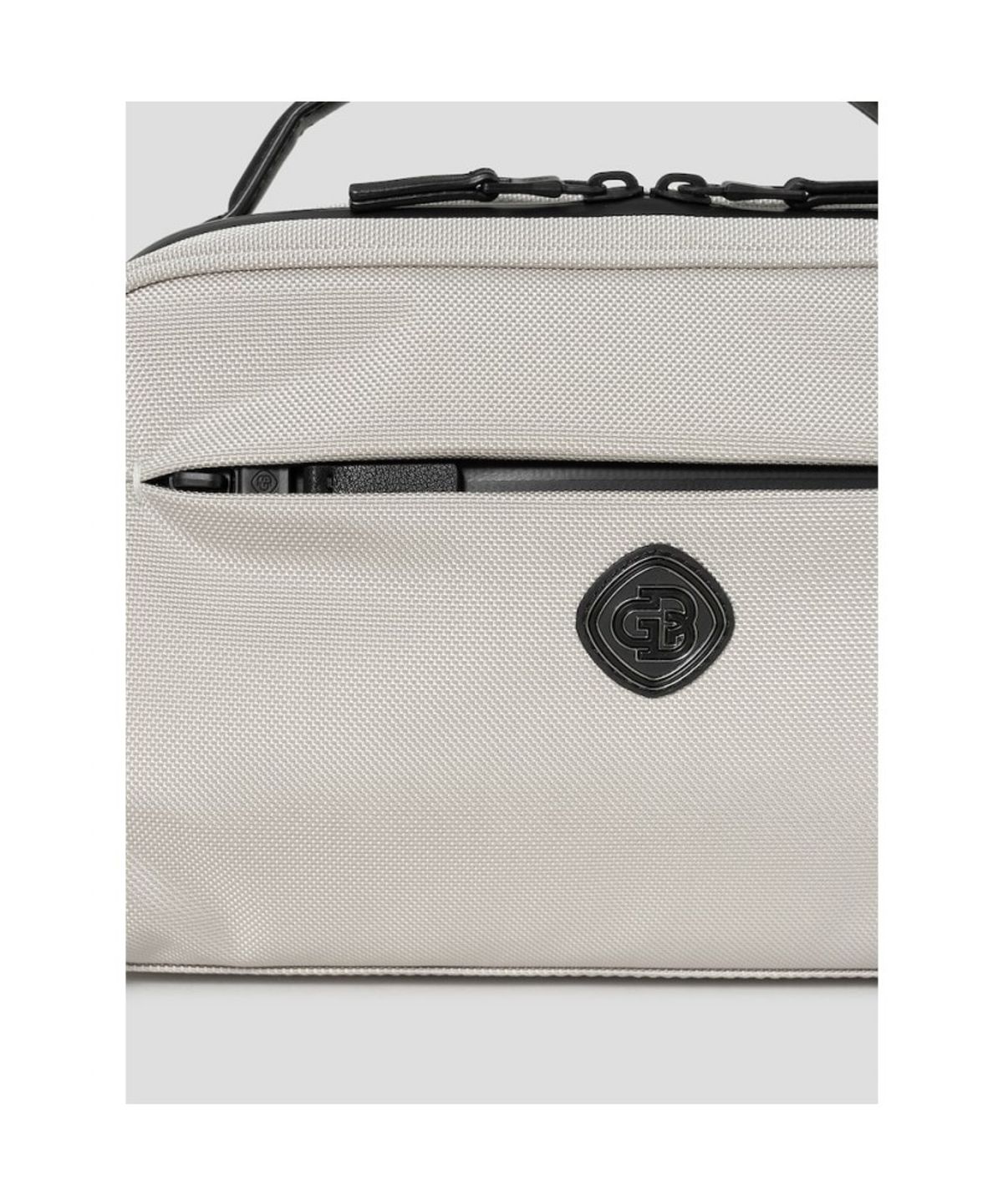 빈폴 액세서리(BEANPOLE ACCESSORY) 남성 와이드 오픈 파우치 - 베이지