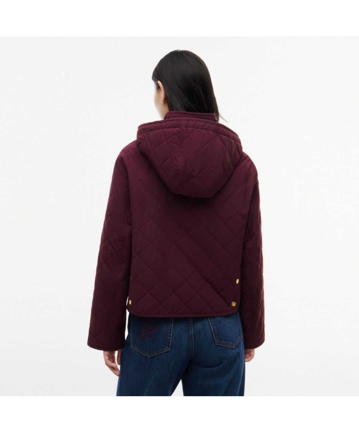 타미힐피거(TOMMY HILFIGER) 퀼팅 후디 자켓 (T22G7PJC060WT1XIH)