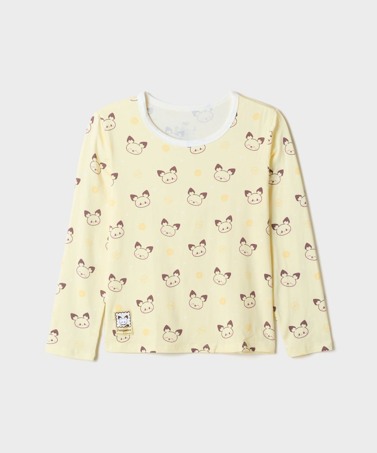스파오 키즈(SPAO KIDS) [키즈] (포켓몬) 면 모달 실내복(Light Yellow)_SPLOG49KU3