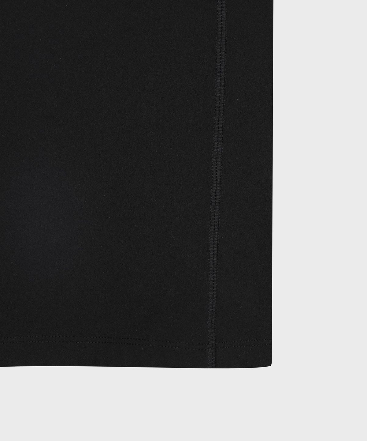 세르지오 타키니(SERGIO TACCHINI) W 마시멜로우 기모 슬림 후디 하프집 (Black)