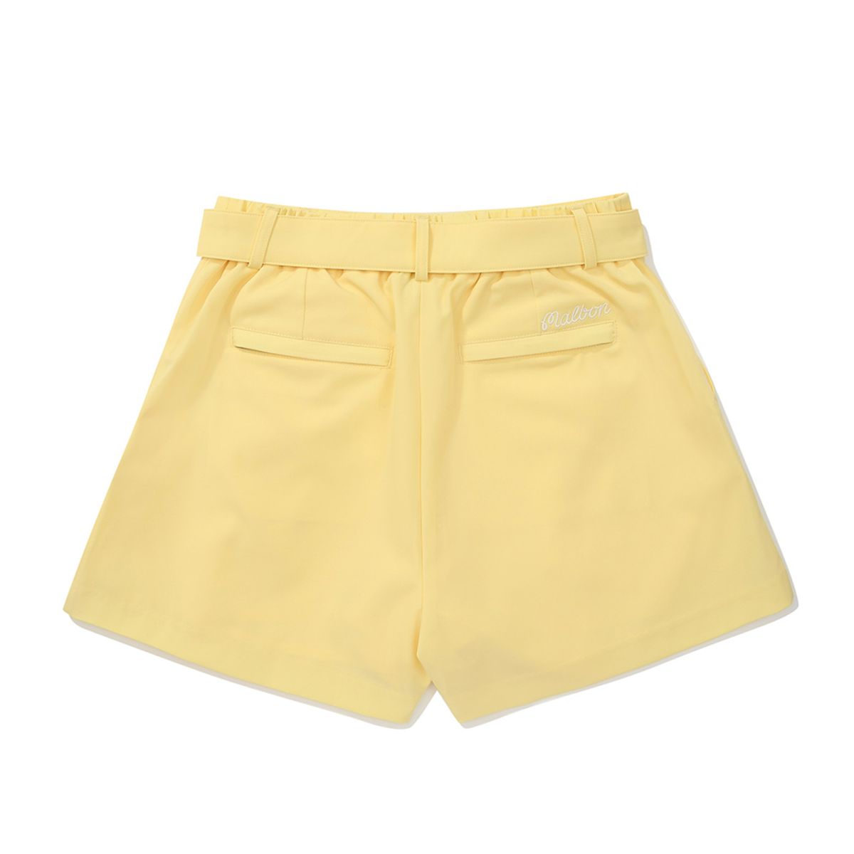 말본 골프(MALBON GOLF) AMARA 하프팬츠 LEMON YELLOW (WOMAN)