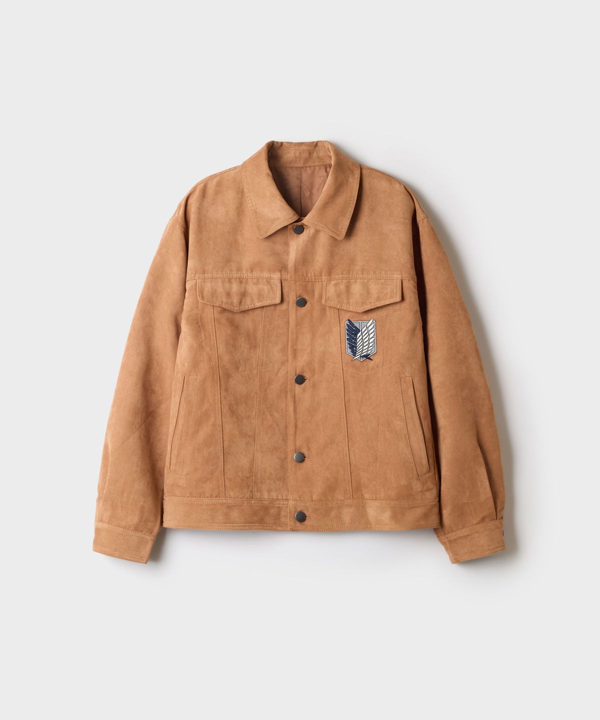 스파오(SPAO) [진격의거인] 스웨이드 트러커(Beige)_SPJLG49U01