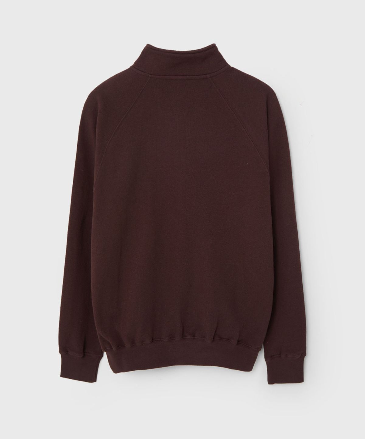 벌스데이수트(BIRTHDAYSUIT) SOFT HALF ZIP-UP (BROWN)