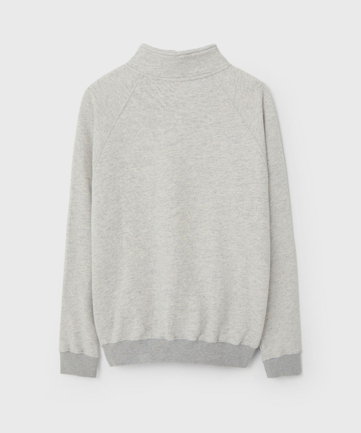 벌스데이수트(BIRTHDAYSUIT) SOFT HALF ZIP-UP (GREY)