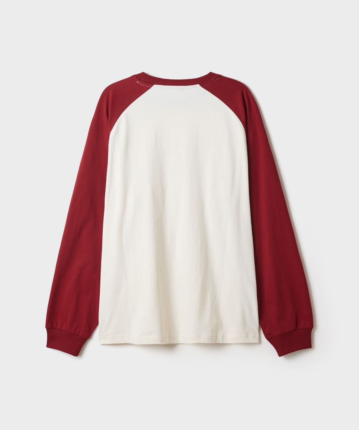 스파오(SPAO) [버터베어] 래글런 긴팔티(Burgundy)_SPLAG49U07