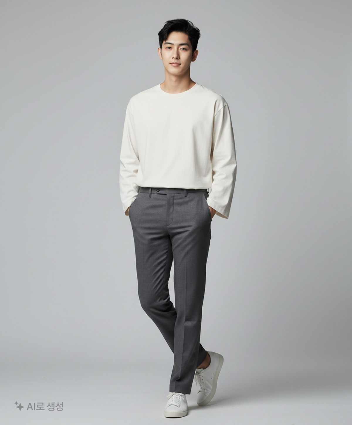 스파오(SPAO) 긴소매 티셔츠 M
