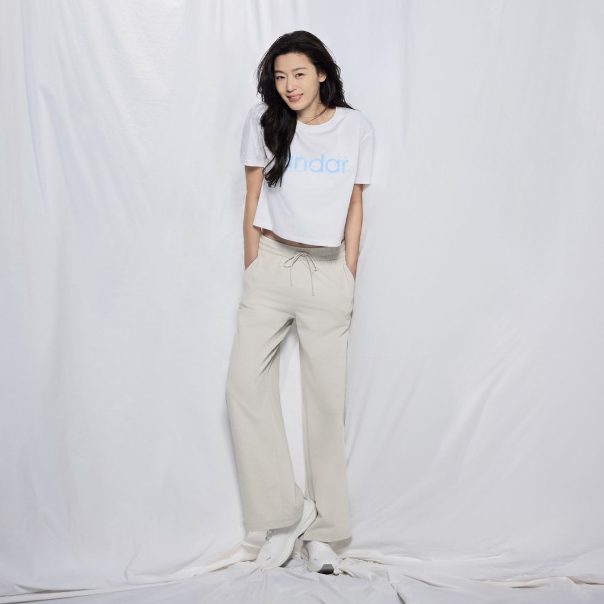 안다르(ANDAR) [2 PACK] 에어리핏 와이드 팬츠 (롱)