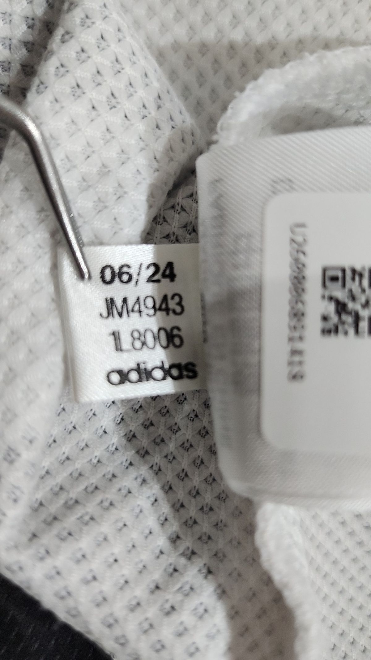 아디다스(ADIDAS) ADILENIUM 2 TEAM 93 저지 - 화이트:블랙 / JM4943 M