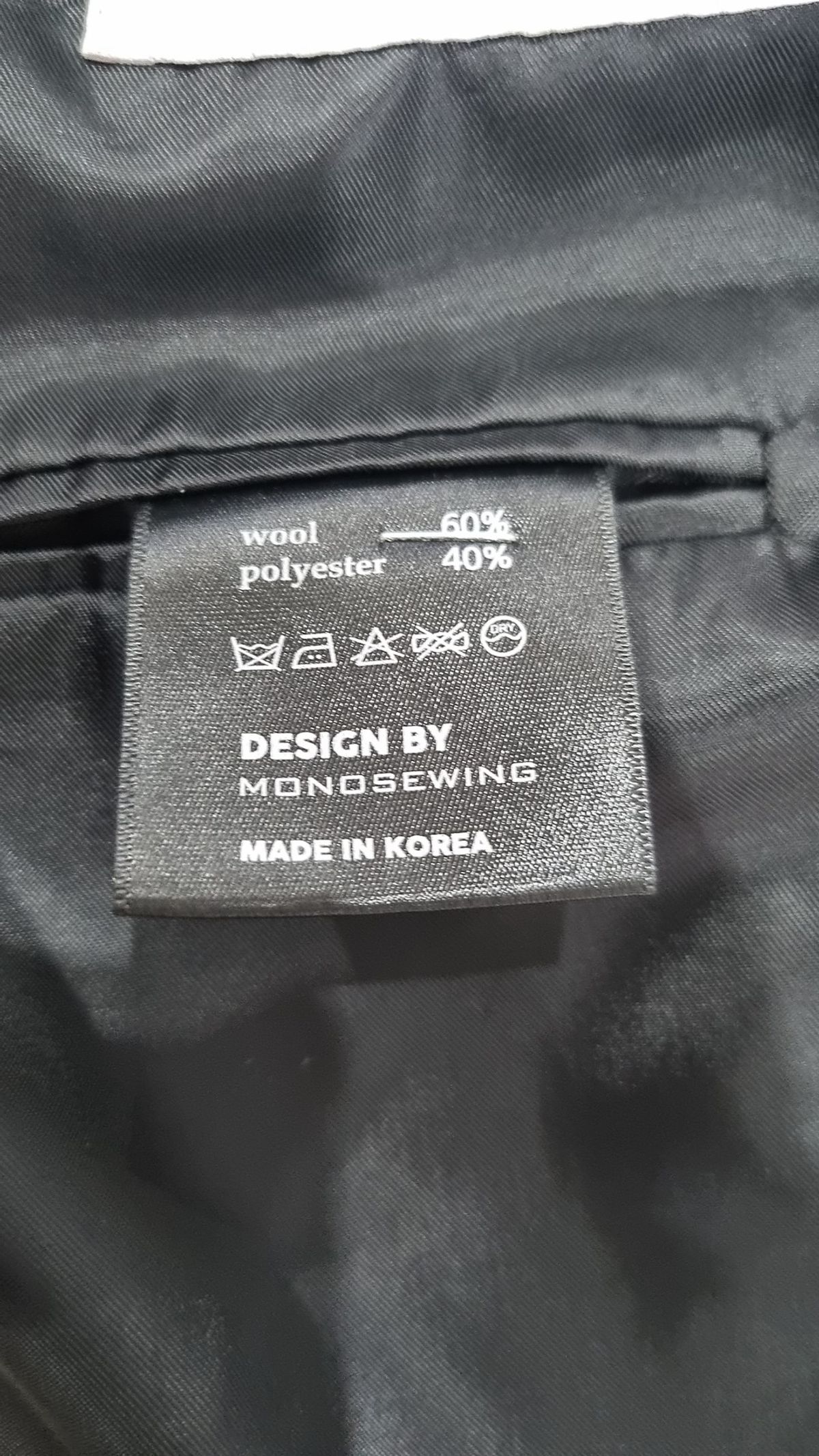 모노소잉(MONOSEWING) 슈트/블레이저 재킷 48
