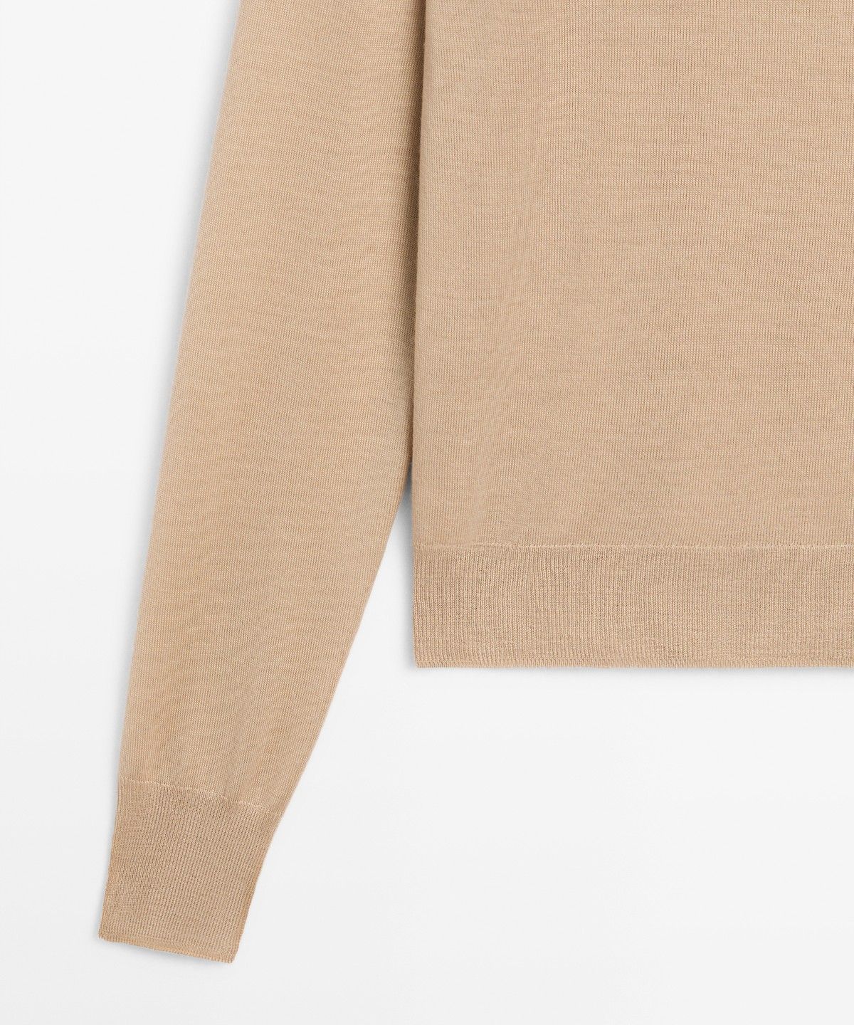 마시모두띠(MASSIMO DUTTI) 100% 울 라운드넥 니트 스웨터