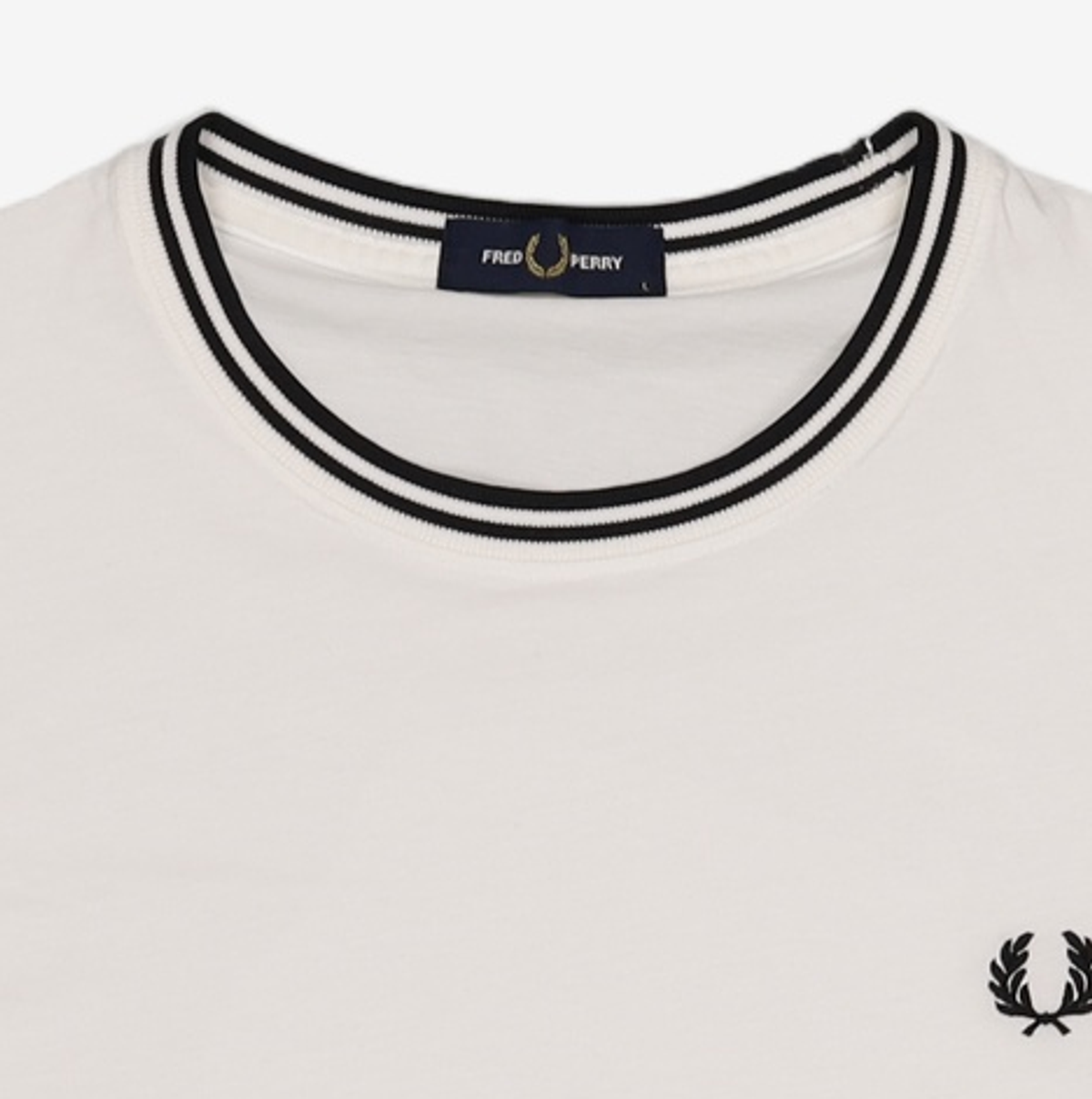 프레드페리(FRED PERRY) [Baseline] 트윈 팁 티셔츠 (420) AFPM2411588-420 L