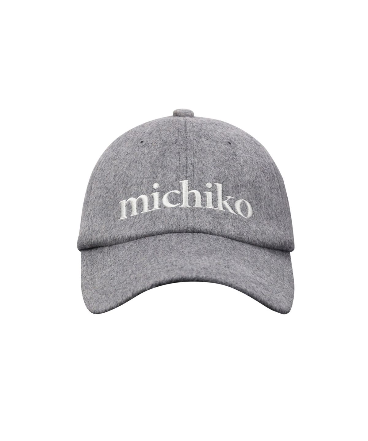 미치코런던 코시노(MICHIKO LONDON KOSHINO) 미치코 울 볼캡 멜란지 그레이