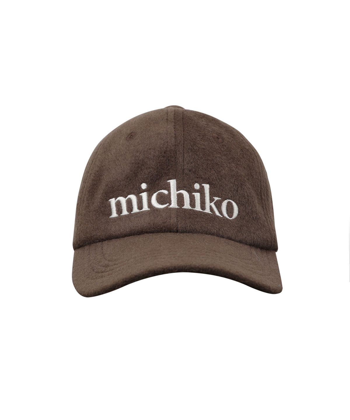 미치코런던 코시노(MICHIKO LONDON KOSHINO) 미치코 울 볼캡 모카 브라운