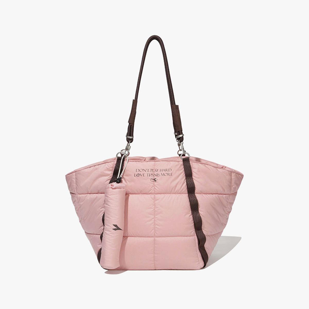 디아도라(diadora) 포르테 패디드 웨빙 토트백 PINK