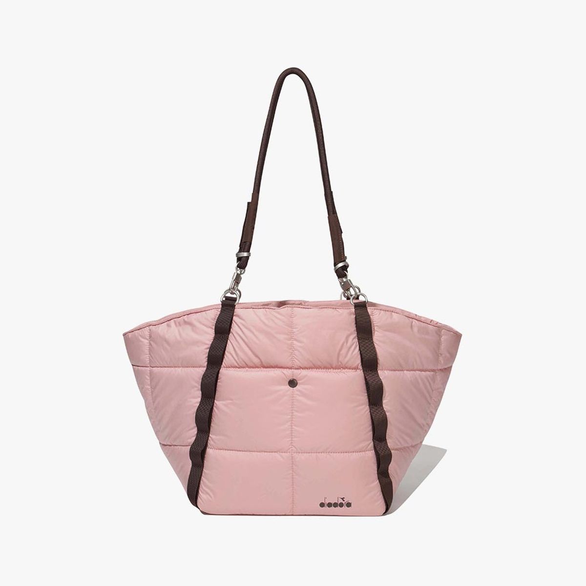 디아도라(diadora) 포르테 패디드 웨빙 토트백 PINK