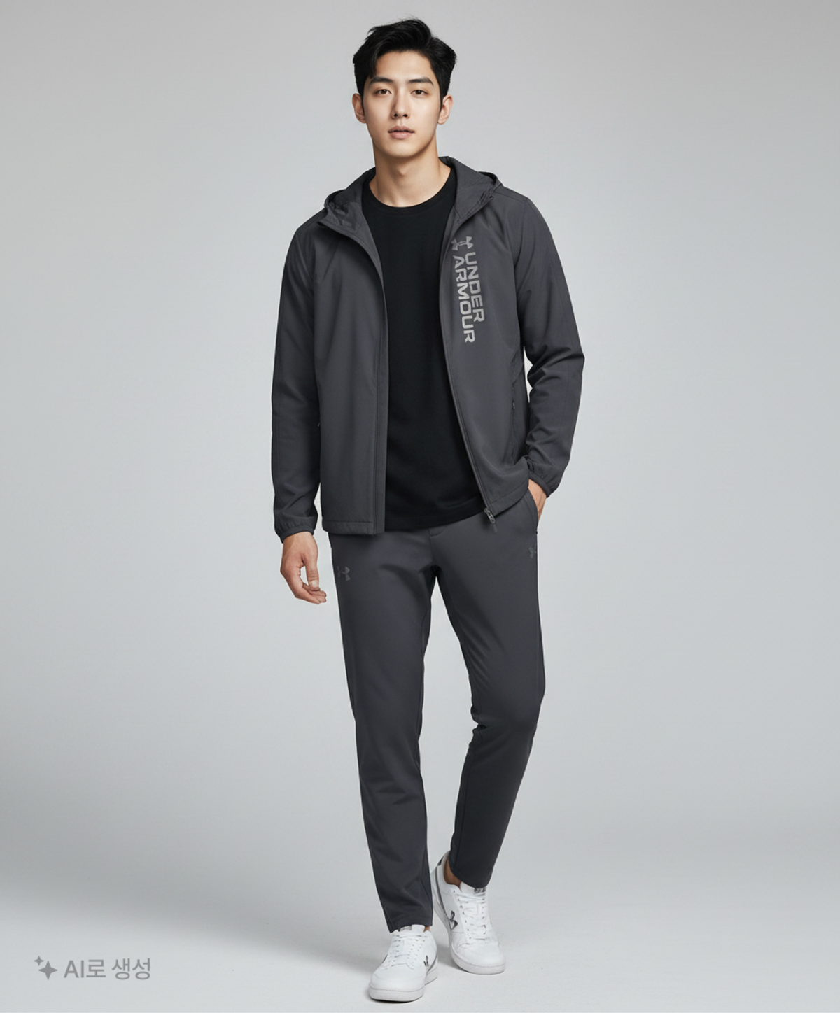 언더아머(UNDERARMOUR) 아웃런 더 스톰 자켓 1361502-001 M