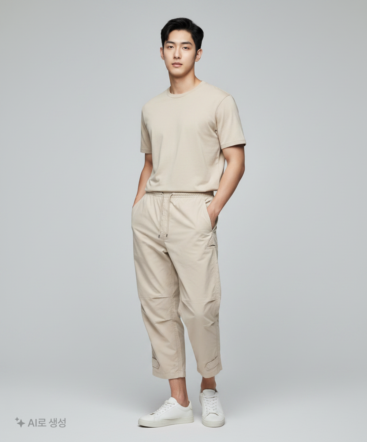 유니클로(UNIQLO) 코튼 팬츠 L
