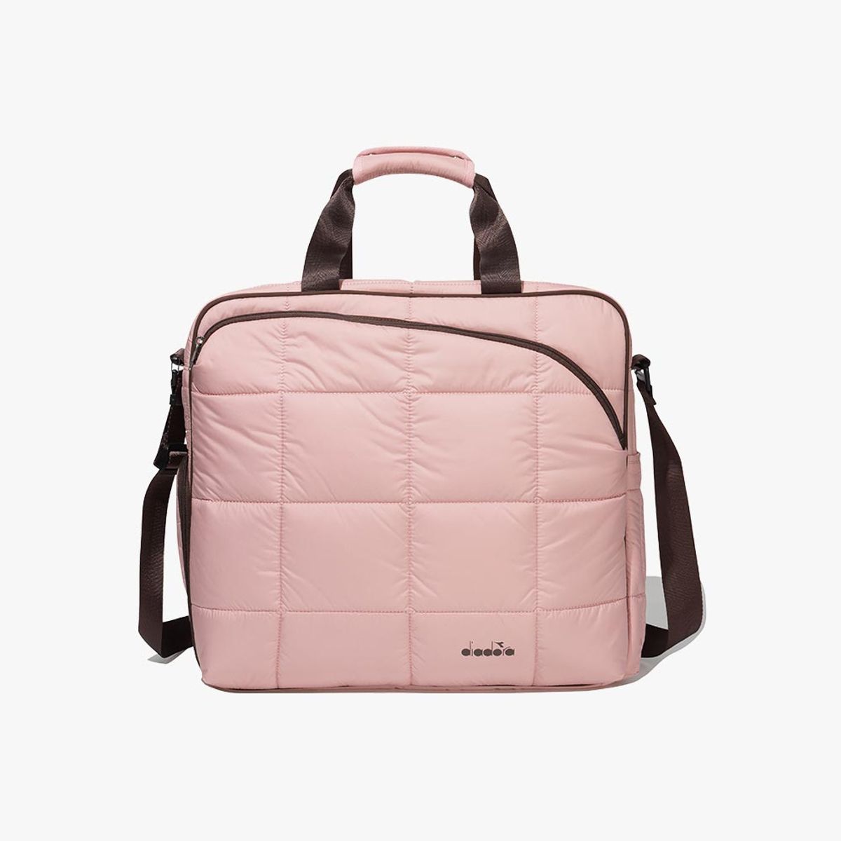 디아도라(diadora) 포르테 패디드 보스턴백 PINK
