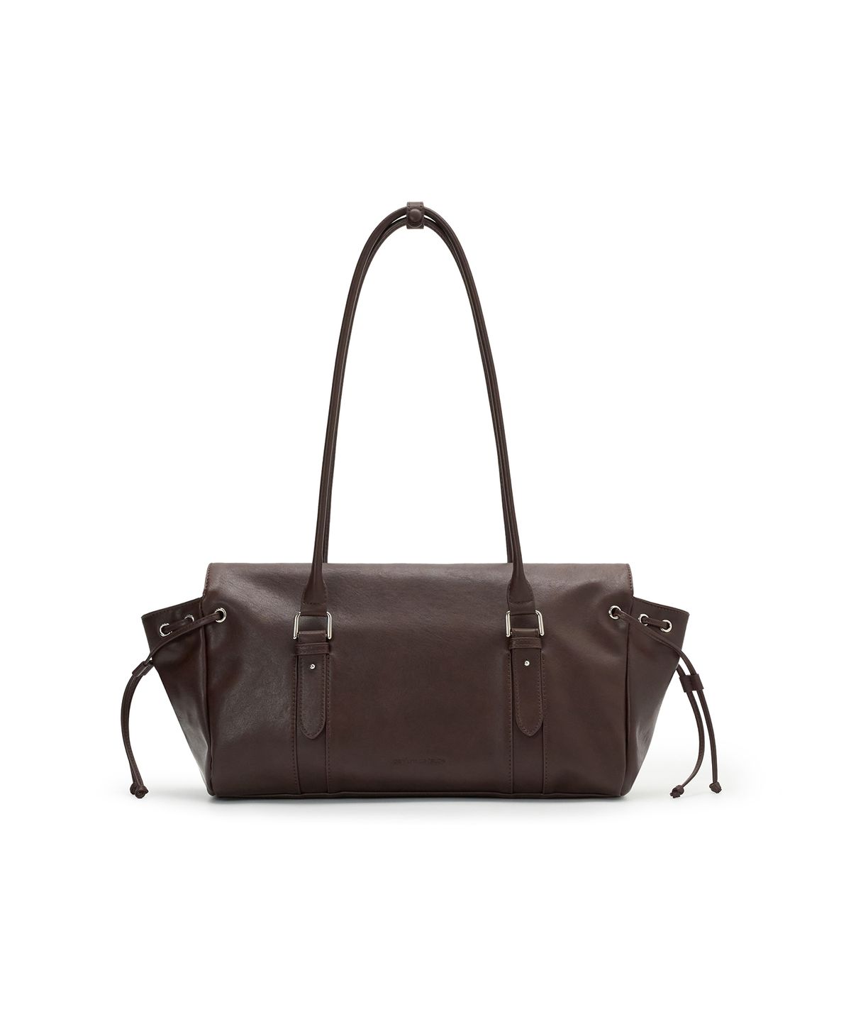 파퓸드로브(PARFUM DE LAUBE) Roxie Buckle Shoulder Dark Brown Large