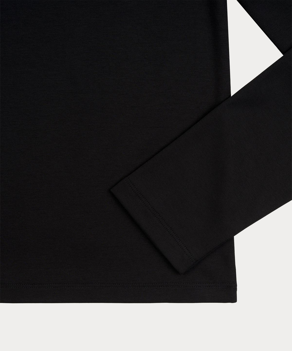 오우앗(OUAT) 헨리넥 롱 슬리브 티셔츠 (BLACK)