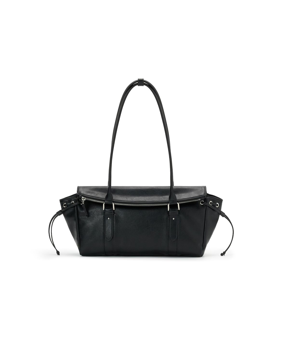 파퓸드로브(PARFUM DE LAUBE) Roxie Buckle Shoulder Black Medium